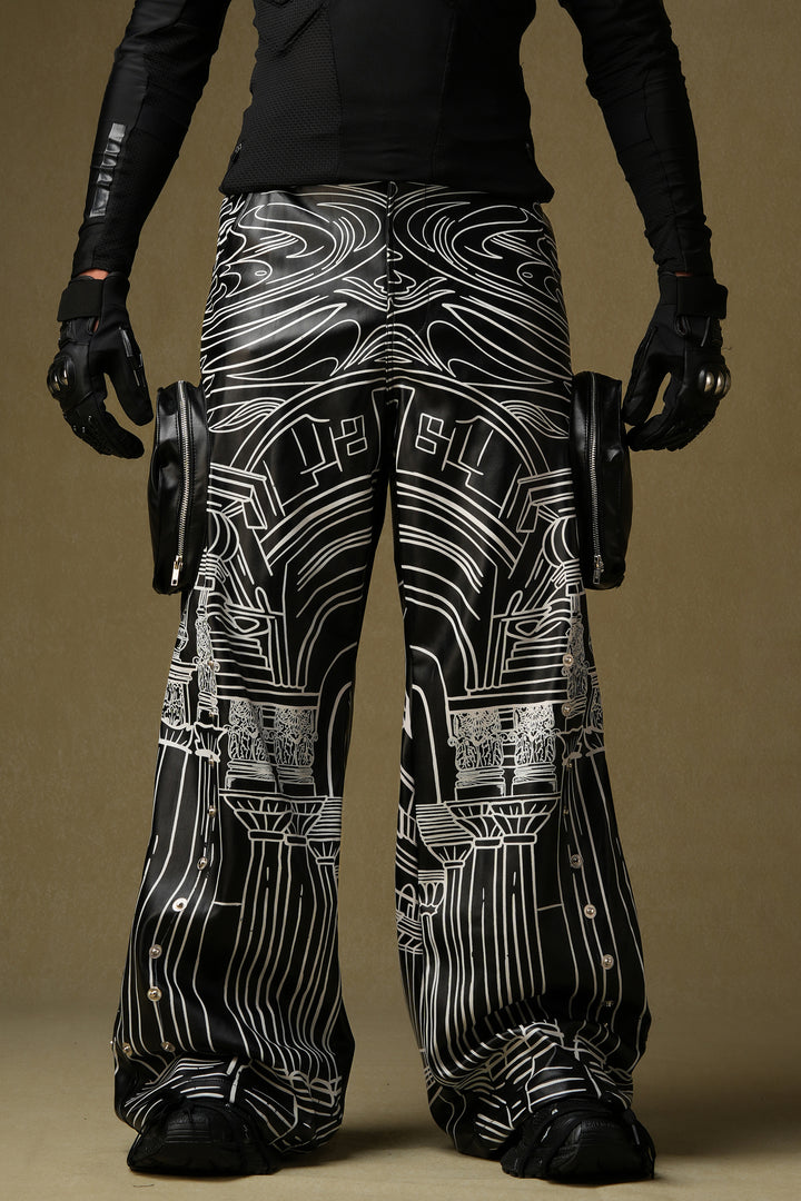 LEATHER CIVILISATION PANTS°