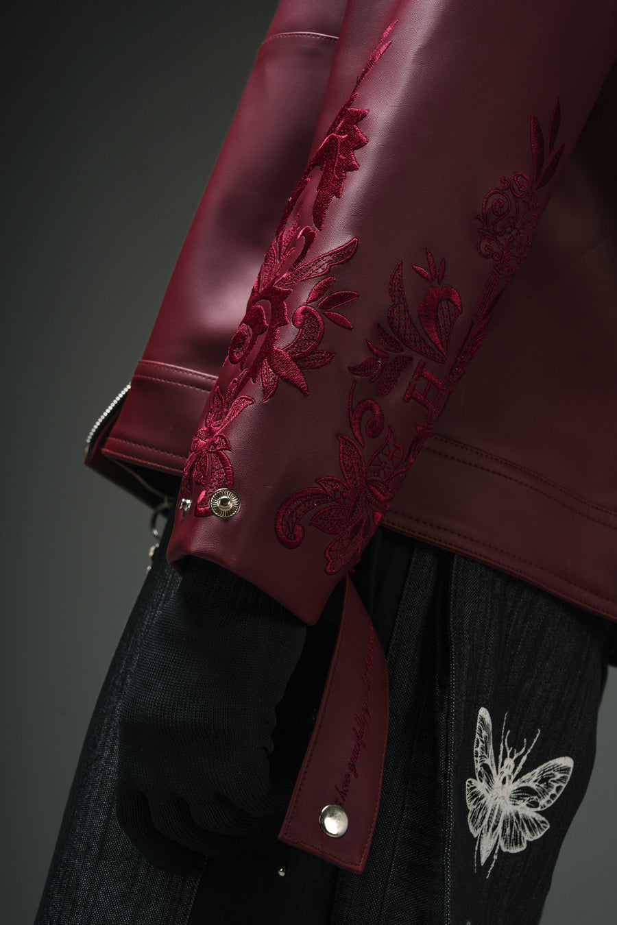 BELLA CHERRY RED JACKET