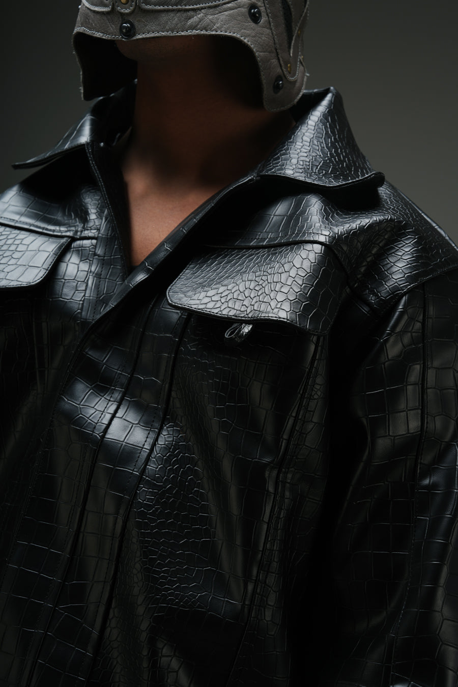 CROCODILE LEATHER JACKET – HOLY HEADEN