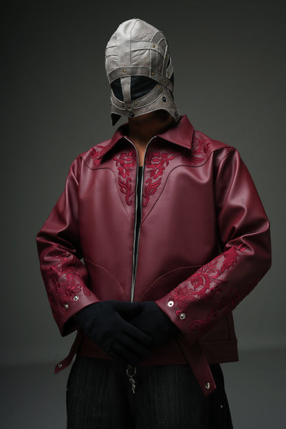 BELLA CHERRY RED JACKET