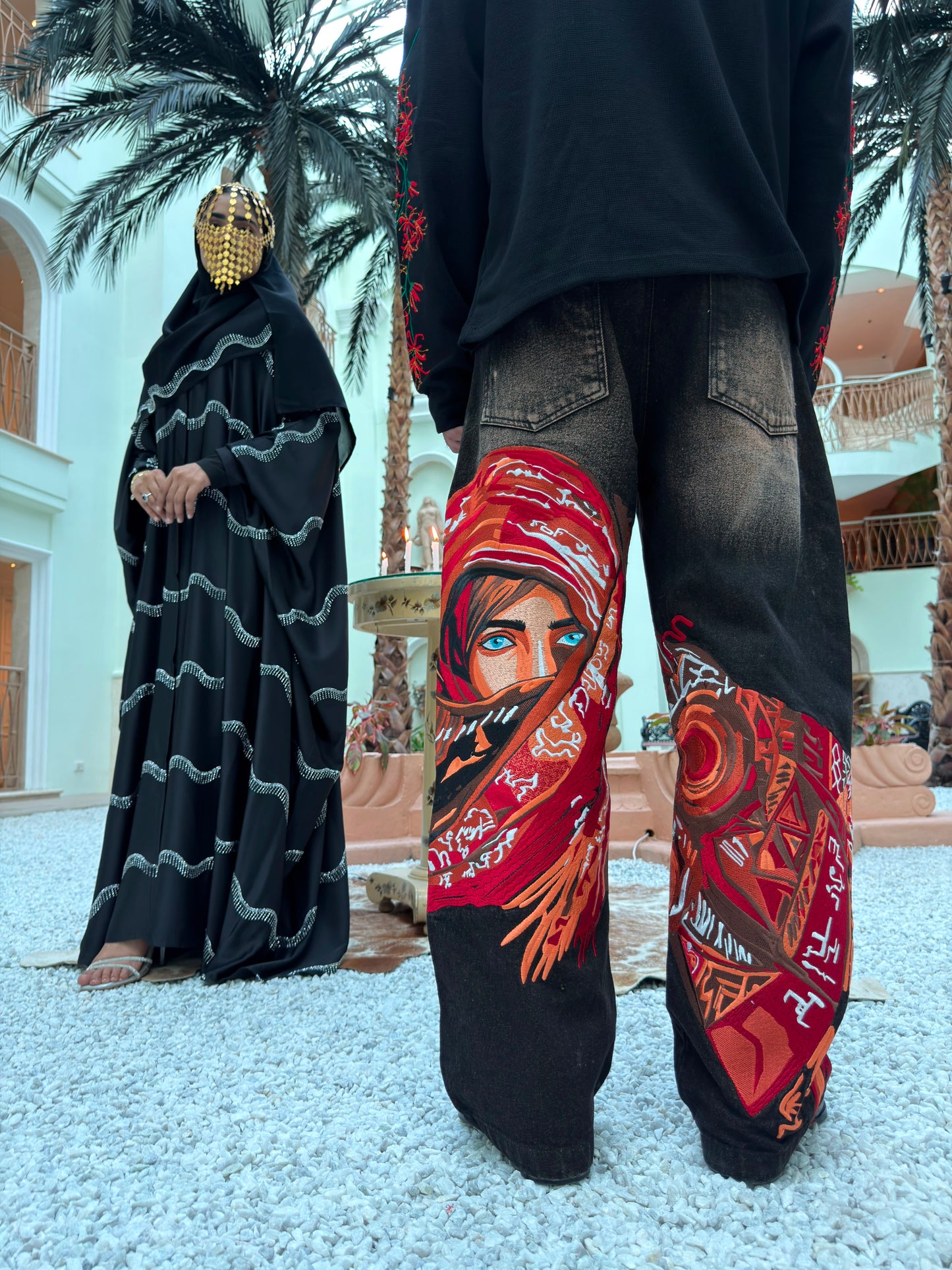ARABIC LADY DENIM