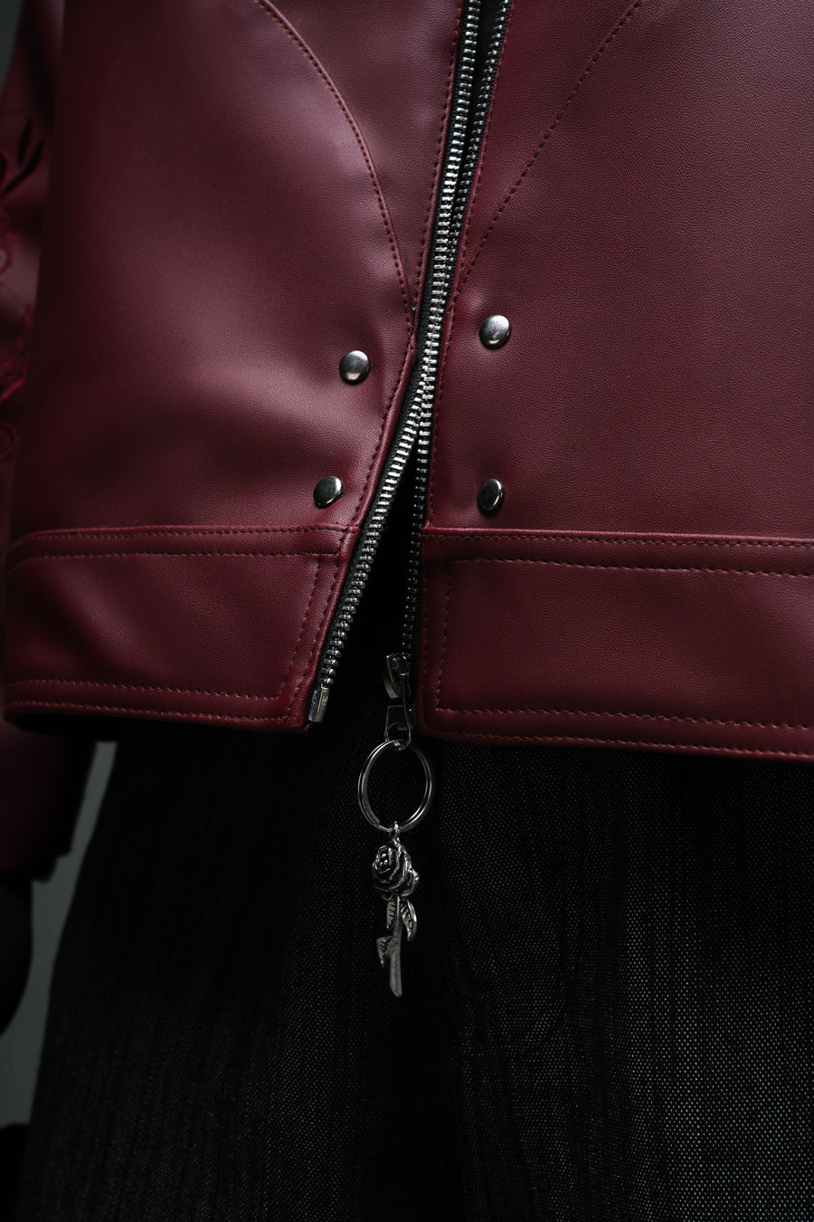 BELLA CHERRY RED JACKET