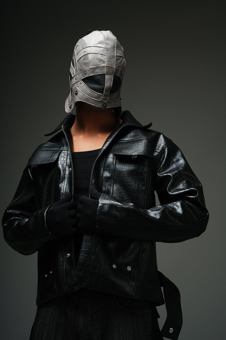 CROCODILE LEATHER JACKET – HOLY HEADEN