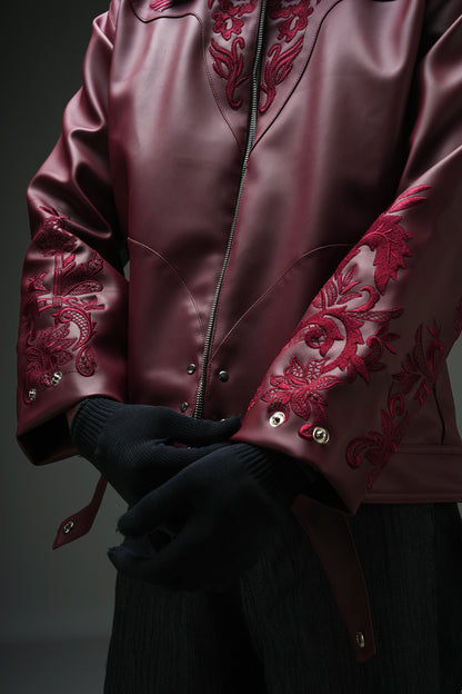 BELLA CHERRY RED JACKET