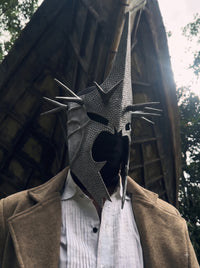WITCH KING HELMET: VIPER SILVER