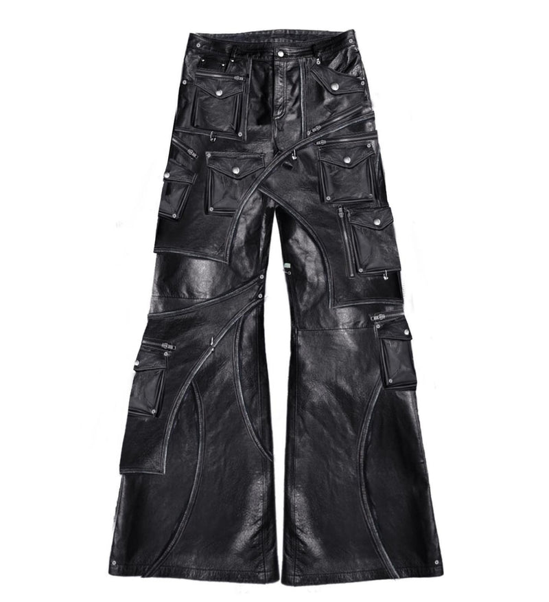 PERSONSOUL* 23FW Leather 舐 Tousers Pants