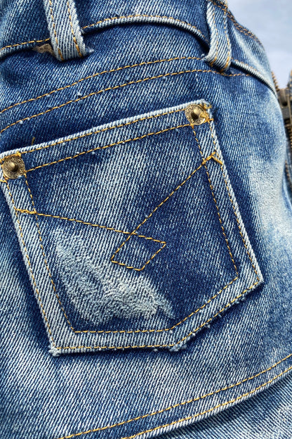 TRIBAL DENIM BOOTS /30°
